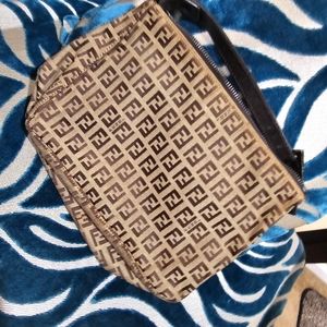 Authentic Fendi Zucca Hand Bag